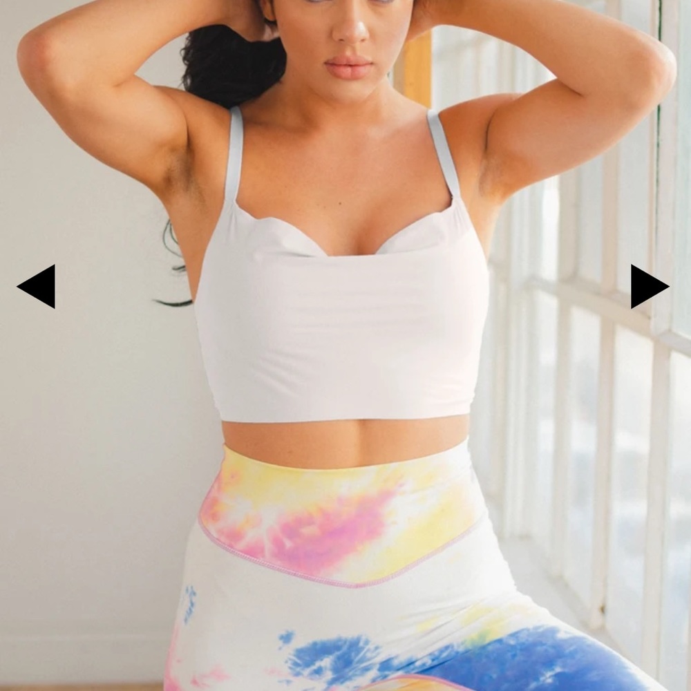 White moxie bra, Balance Athletica